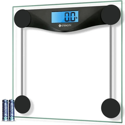 Etekcity Digital Body Weight Bathroom Scale Large Blue Display