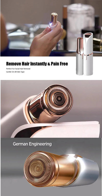 USB Rechargeable Mini Electric Eyebrow Trimmer Pen Bikini Shaver