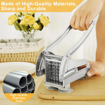 SliceMaster Stainless Steel Potato Cutter For Easy Crisp Slices