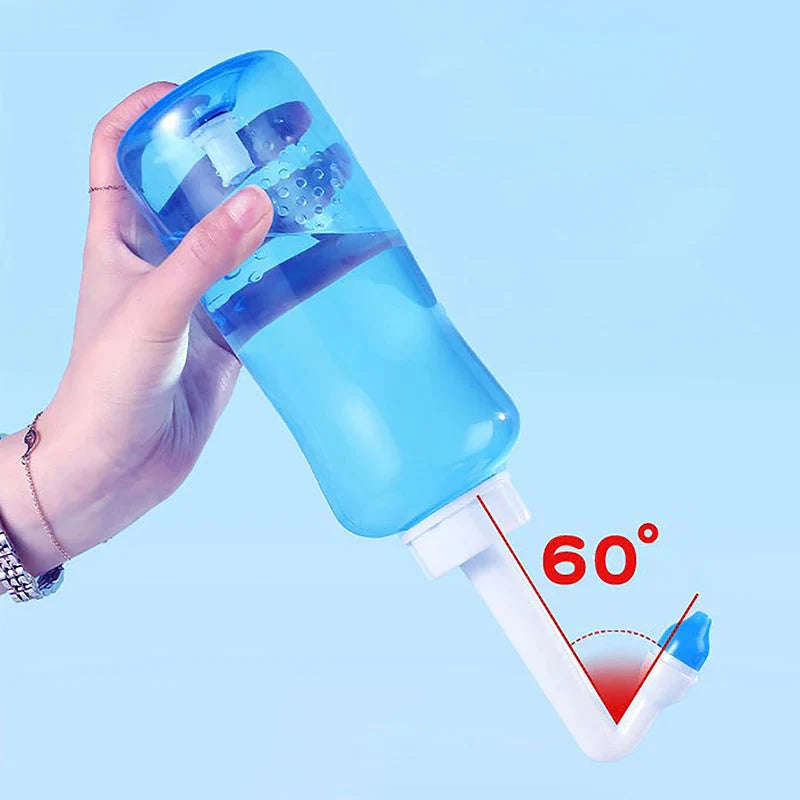 Nasal Irrigator For Adults And Children Cleans Moisturizes Protects