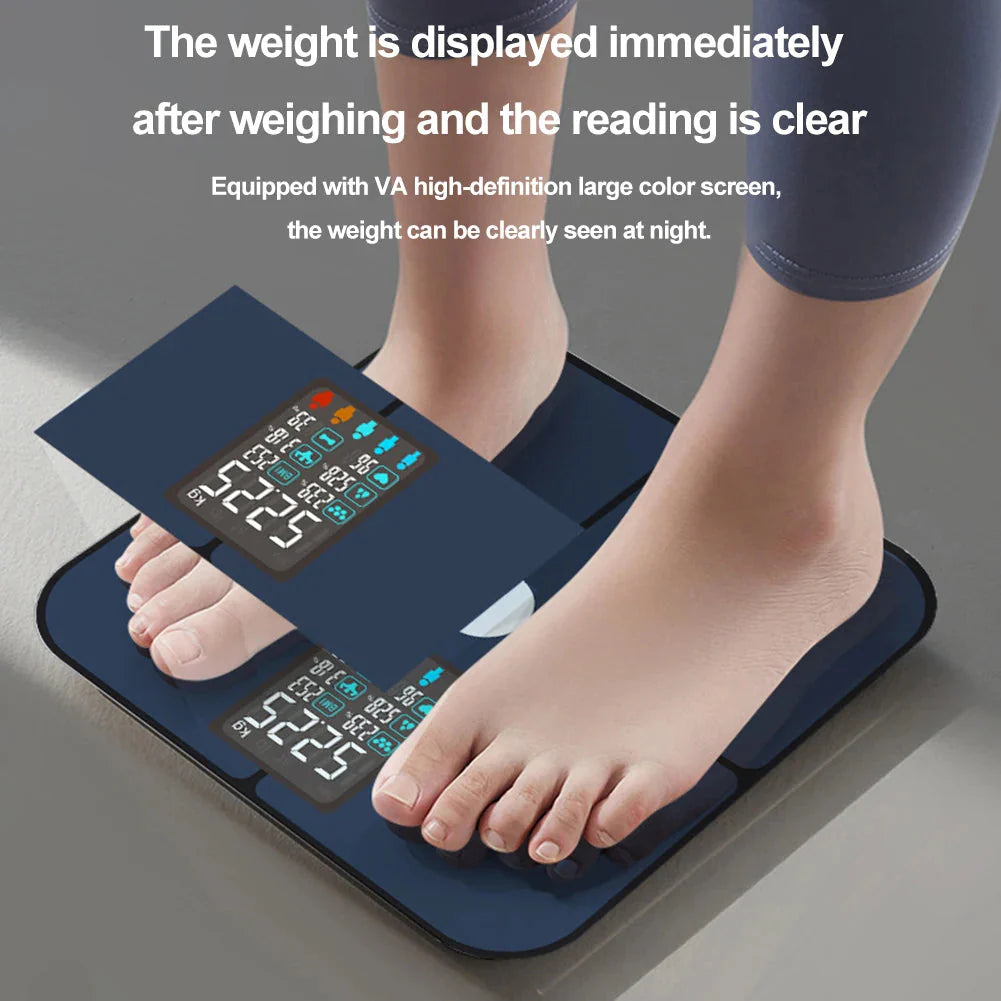 Digital Bathroom Scale Precise BMI Health Monitor With Sync Function
