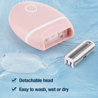 Portable Electric Body Shaver Rechargeable Hair Removal For Women