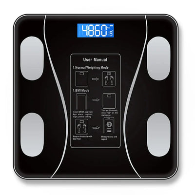 Bluetooth Smart Body Scale With BMI Measurement For Bathroom