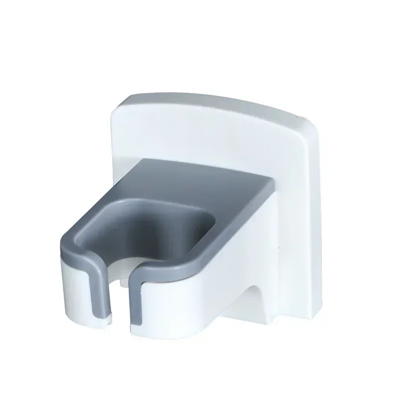 Wall-mounted Hair Dryer Holder Bathroom Hook ABS Storage Shelf