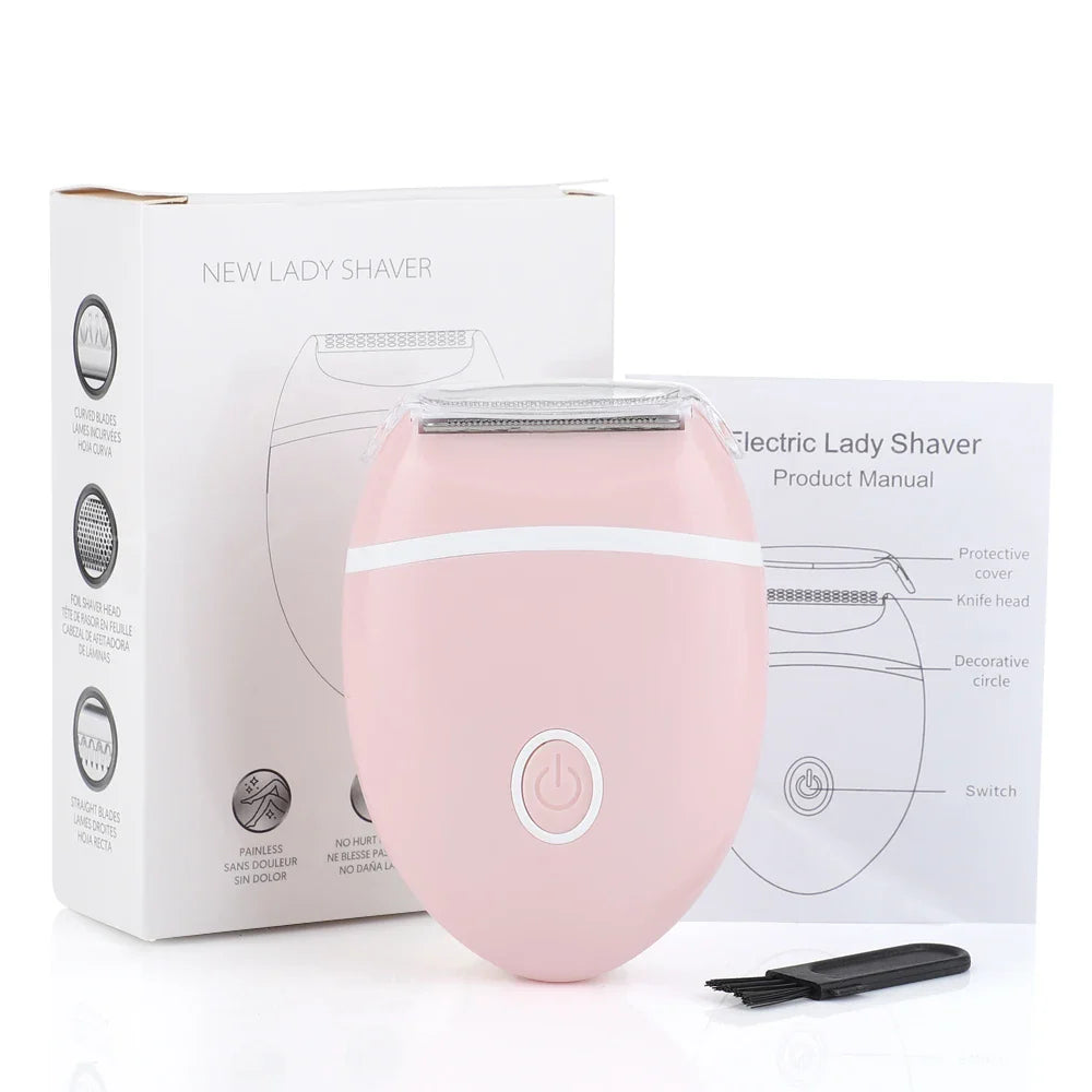 Electric Hair Removal Device For Face Leg Body Safe Trimmer