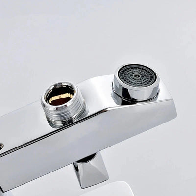 Bathtub Faucet Shower Set Waterfall Mixer Valve Hot Cold Control