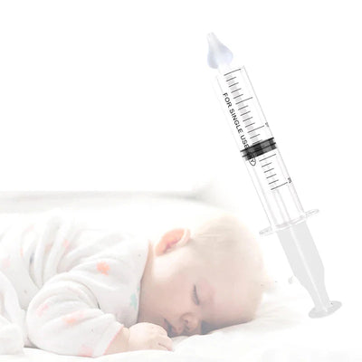 Baby Nasal Aspirator 20ml Syringe Nasal Irrigator Nose Cleaner