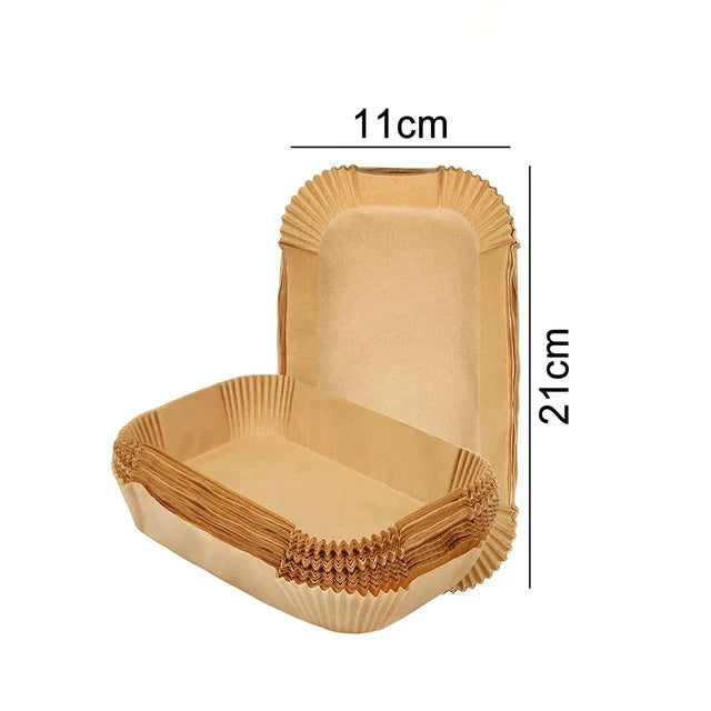 EcoCrisp Non Stick Air Fryer Liners For Easy Cooking Cleanup