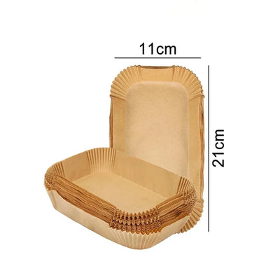 EcoCrisp Non Stick Air Fryer Liners For Easy Cooking Cleanup