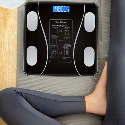 Intelligent Wireless LED Digital Body Fat Scale With Analyzer