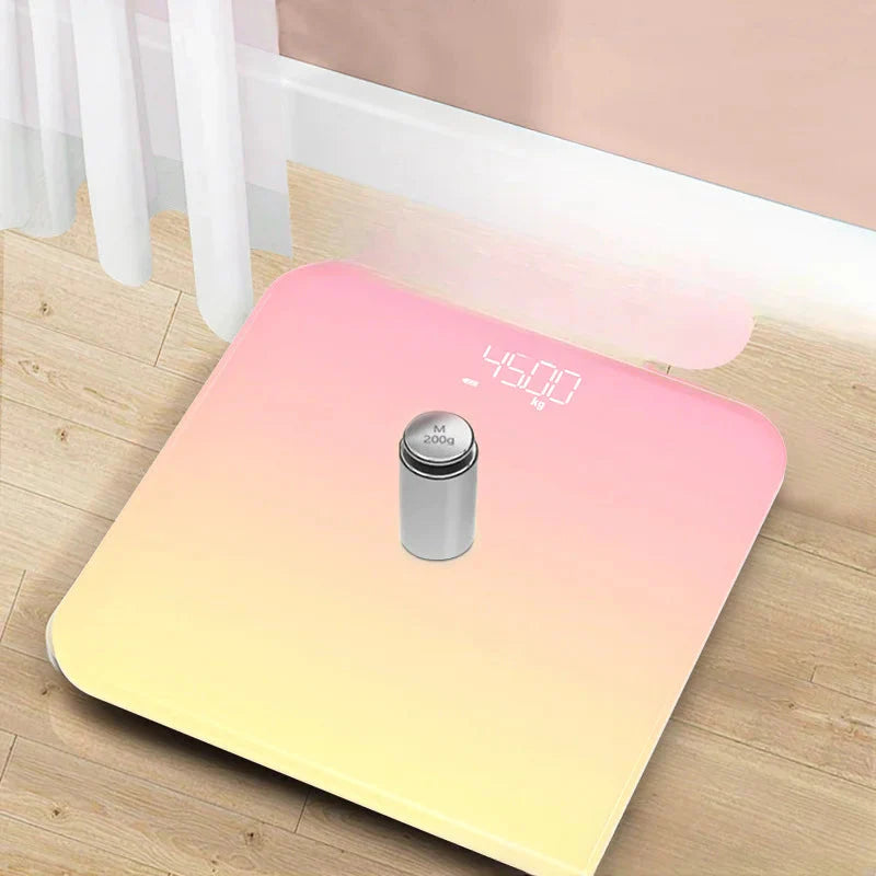 Smart Bluetooth Body Fat Scale With Gradual Color Change Display