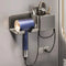 Hair Dryer Holder Wall Mount Metal Stand Cradle For Straightener