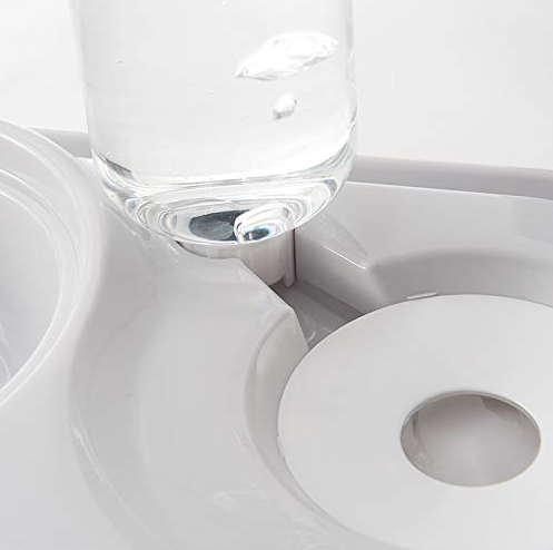 Stainless Steel Pet Bowl With Automatic Water Dispenser For Pets