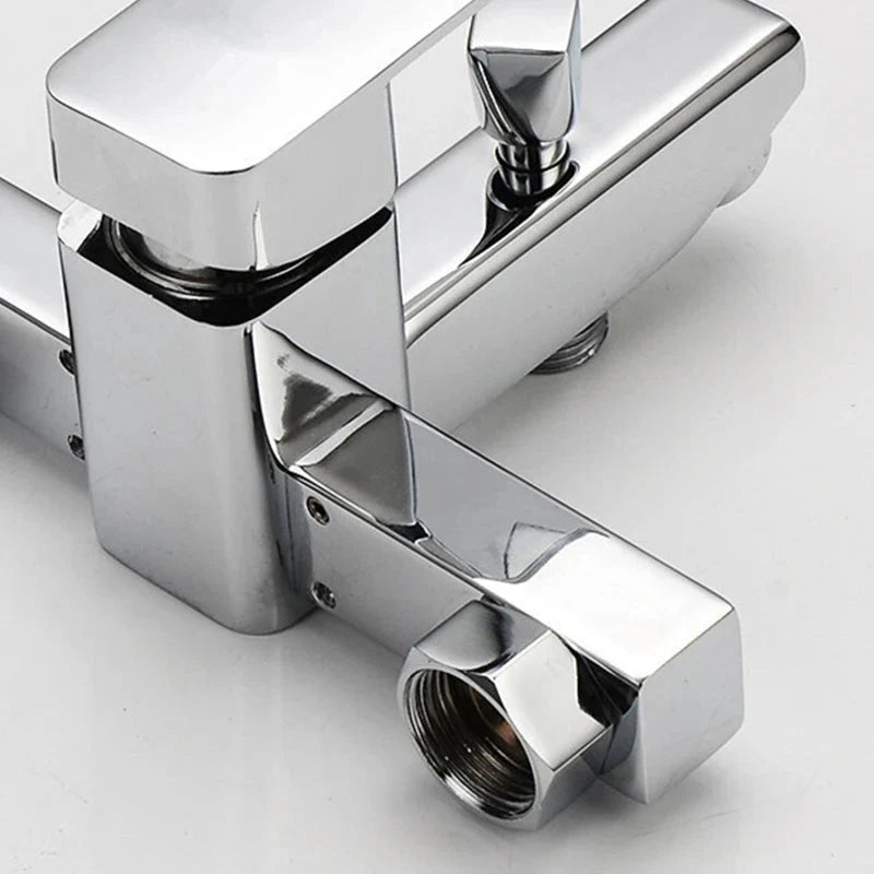 Bathtub Faucet Shower Set Waterfall Mixer Valve Hot Cold Control