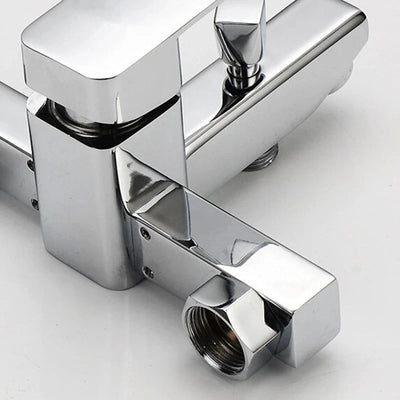 Bathtub Faucet Shower Set Waterfall Mixer Valve Hot Cold Control