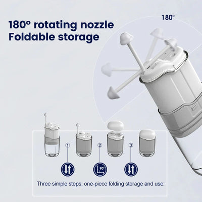 Nose And Ear Trimmer With 180 Degree Rotation And 500ml Nasal Wash