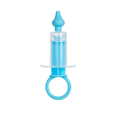 Silicone Nasal Aspirator Baby Nose Cleaner Suction Syringe Irrigator