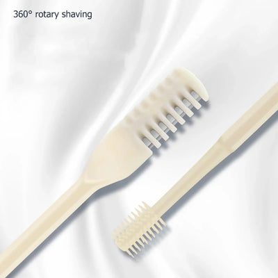 Rotating Nose And Ear Hair Trimmer Double Head Portable Groomer