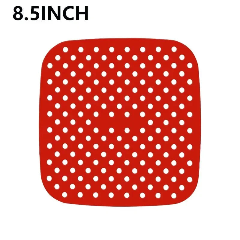 Reusable Silicone Air Fryer Liners Nonstick Heat Resistant Mats
