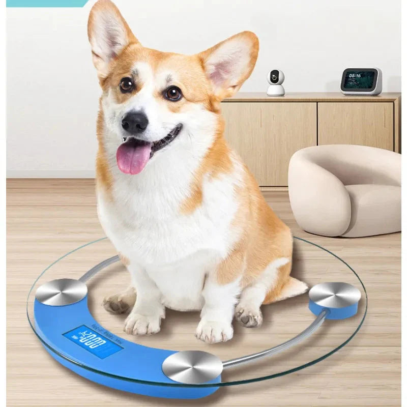Digital Bathroom Scale LCD Electronic Body Weight Balance