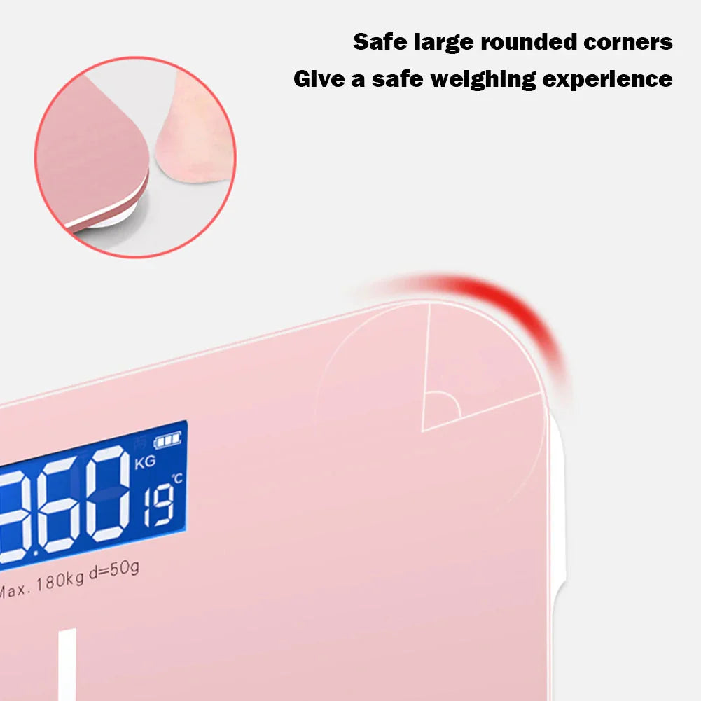 Bathroom Scale Electronic Body Weight With HD Display Digital