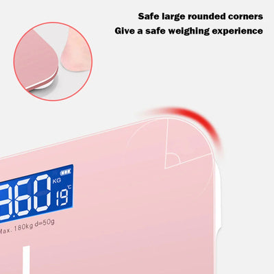 Bathroom Scale Electronic Body Weight With HD Display Digital