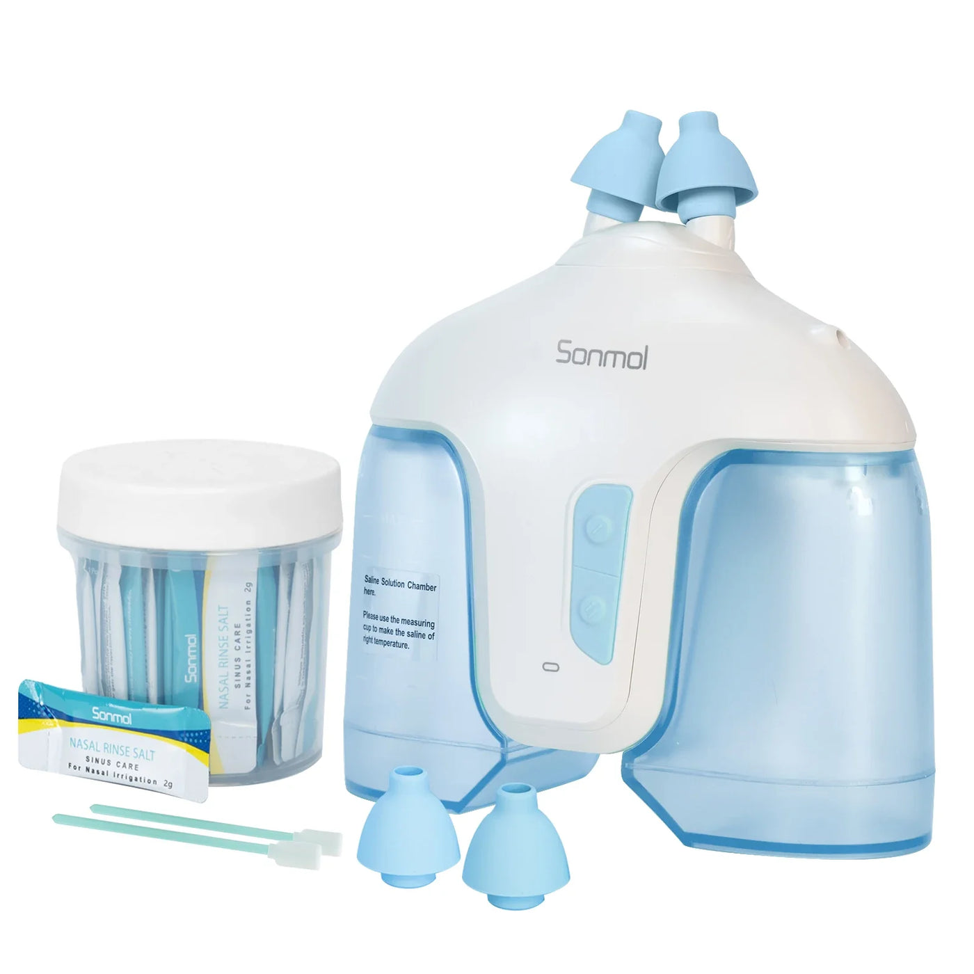 Electric Nasal Irrigation System With 50 SaltPods For Nasal Care