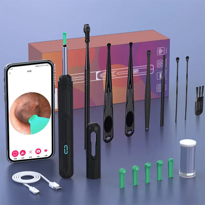 Ear Cleaner With Camera USB C Charging Otoscope Endoscope Set