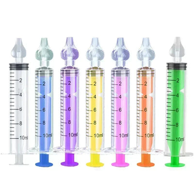 Baby Nasal Aspirator Silicone Nose Cleaner Syringe For Kids