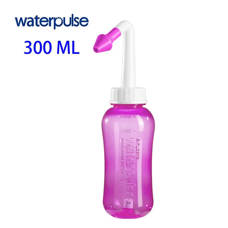 Waterpulse Nasal Irrigator Rinse Bottle Nose Wash Cleaner Protector