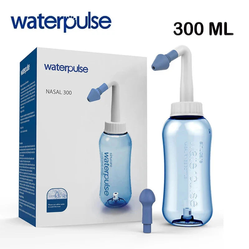 Nasal Irrigator Waterpulse Rinse Bottle Nose Cleaner For Adults