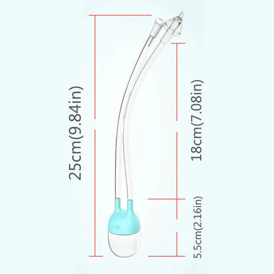 Baby Nasal Aspirator Gentle Suction Nose Cleaner For Infants