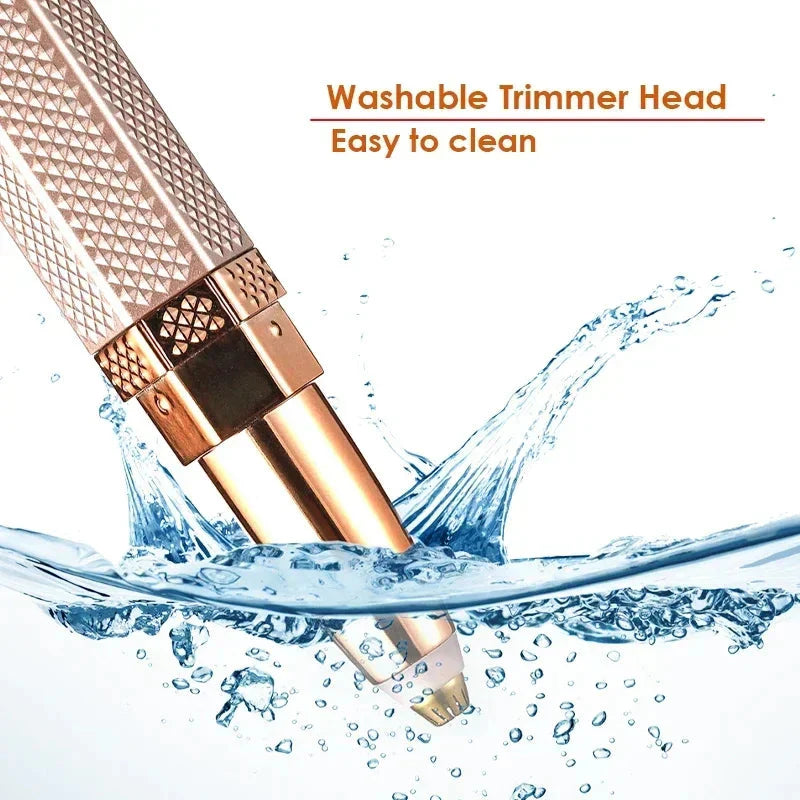 4 In 1 Facial Electric Shaver For Women Eyebrow Body Trimmer