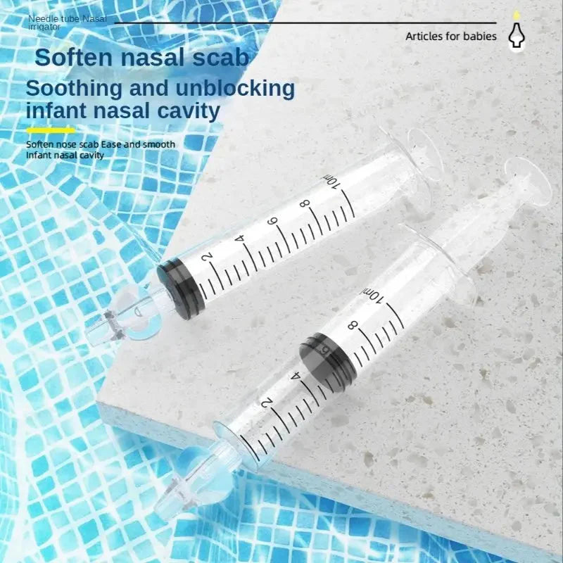 Baby Nasal Aspirator Infant Nose Cleaner Rhinitis Irrigator Syringe