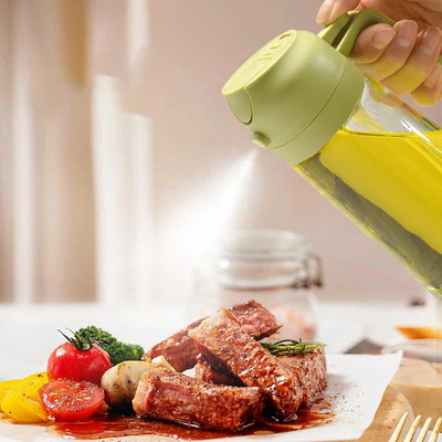 EZPour Glass Oil Dispenser For Precise Mess-Free Pouring