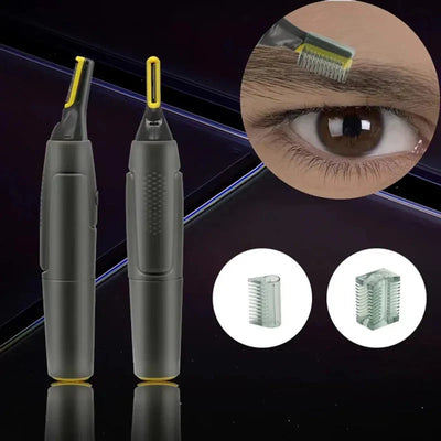 Electric Eyebrow Trimmer Washable Multifunction Facial Hair Razor
