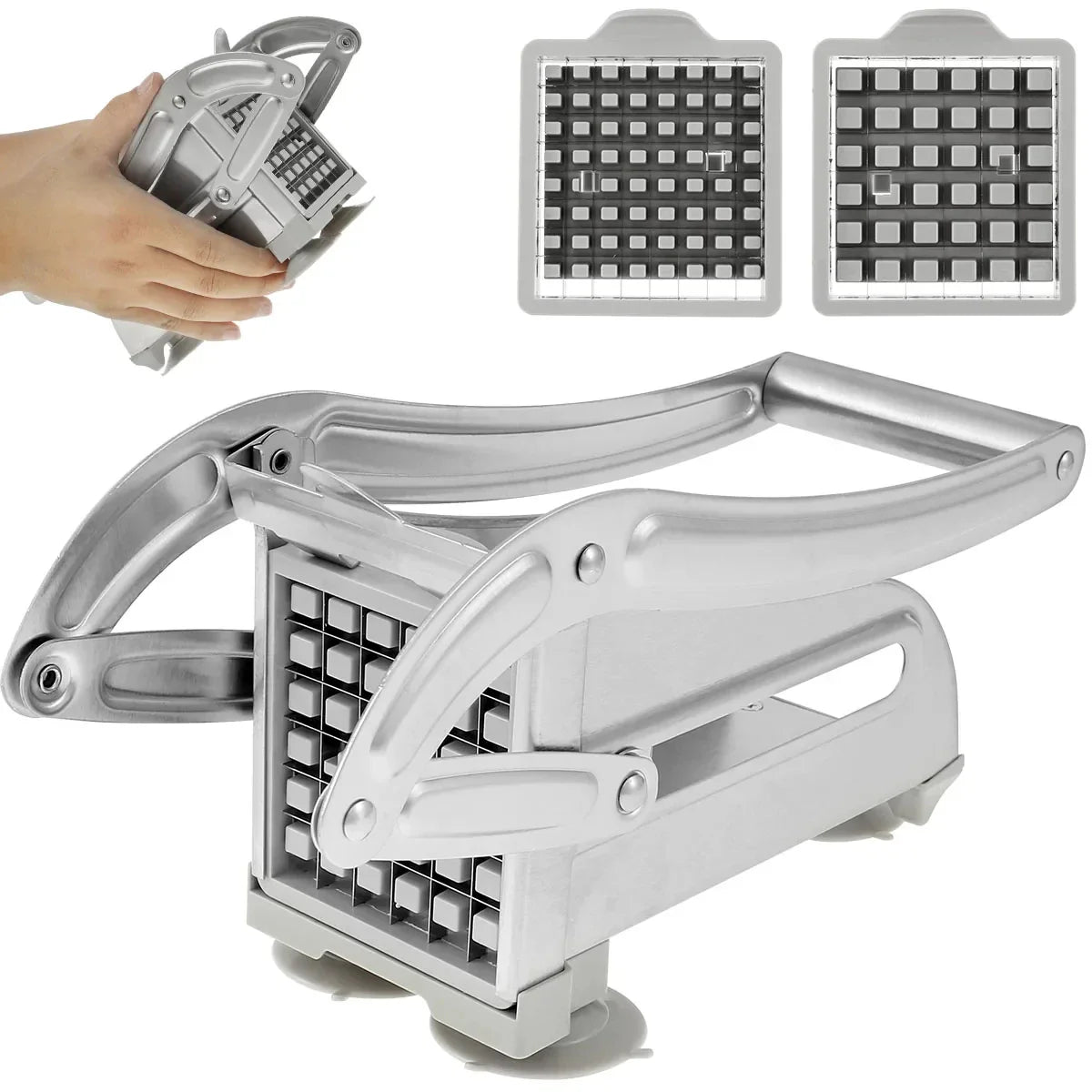 SliceMaster Stainless Steel Potato Cutter For Easy Crisp Slices