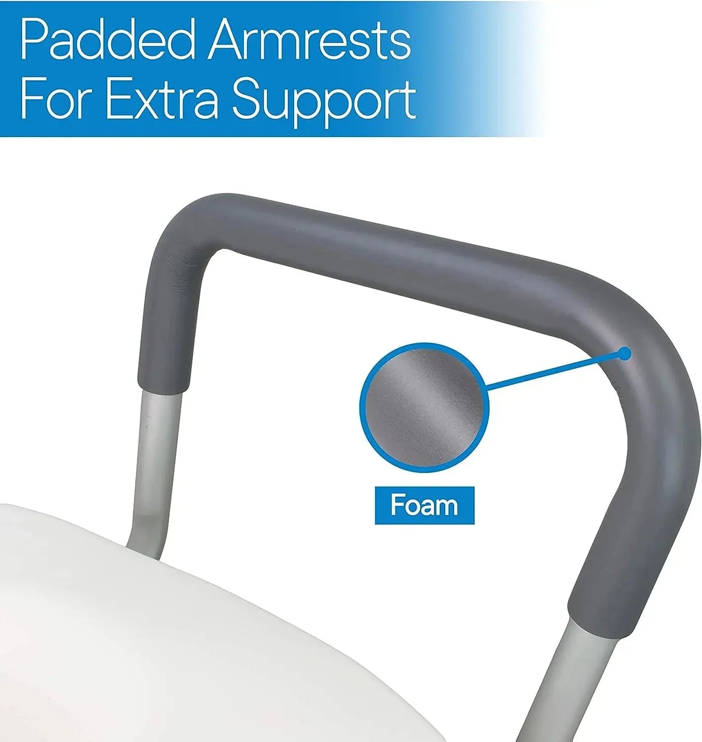 Elevated Toilet Seat Cushion Raised Booster For Comfort And Safety