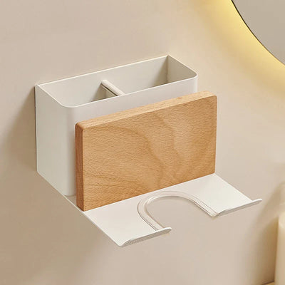 Hair Dryer Holder Wall Mount Stand Organizer For Straightener Cradle