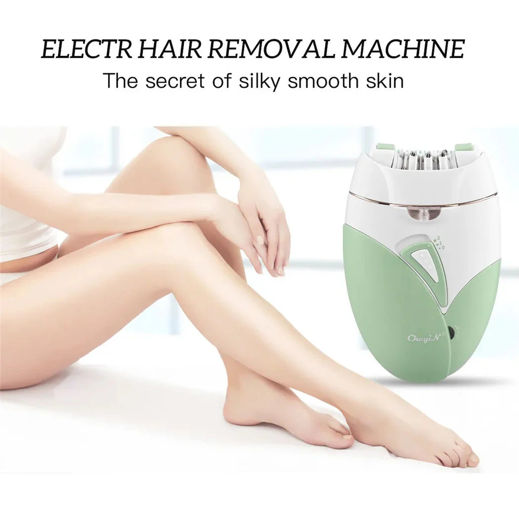 CkeyiN Women's Electric Shaver Painless Hair Removal Device