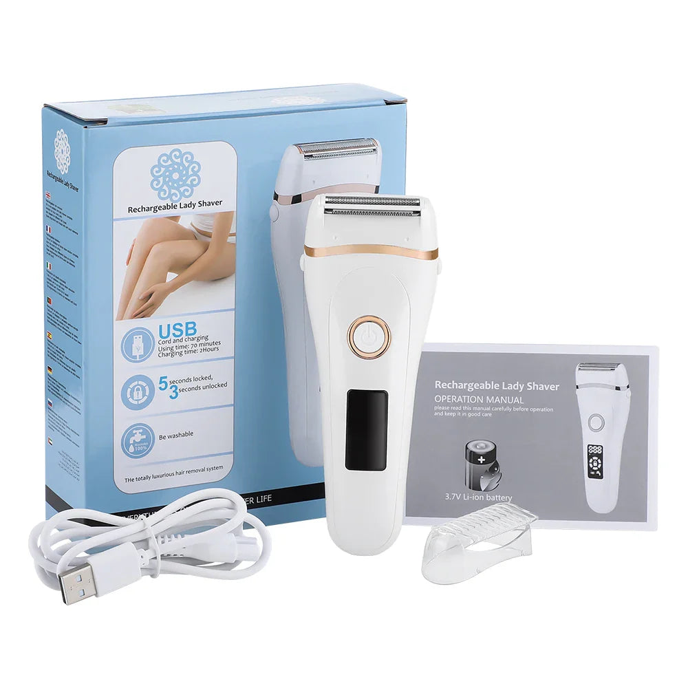 Electric Epilator For Women Hair Removal Device Sensitive Areas