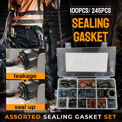 Pousbo Assorted Sealing Gasket Set 100pcs And 245pcs Variety