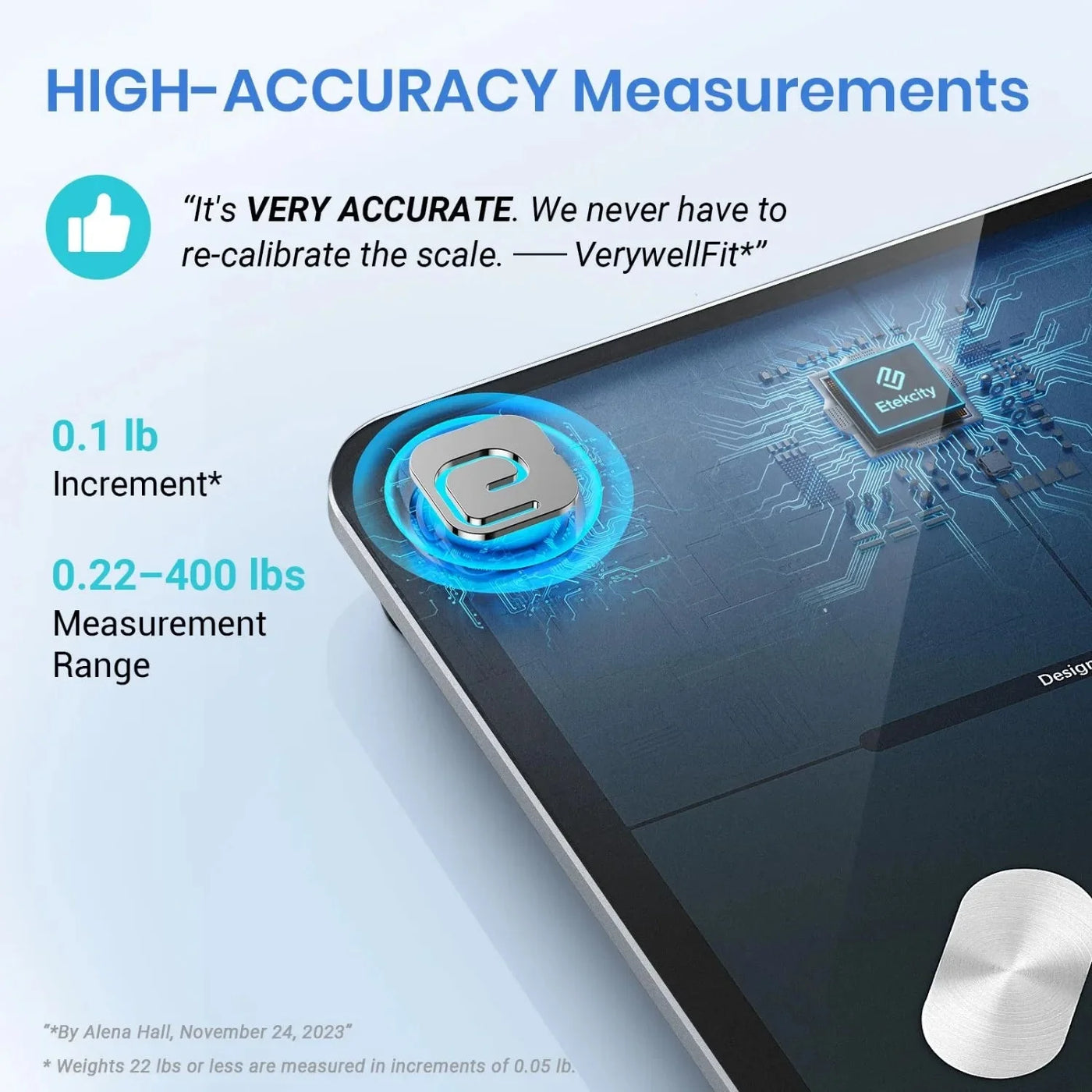Digital Bathroom Weighing Scale With BMI Body Fat Muscle Analysis