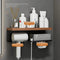Hair Dryer Holder Bathroom Styling Organizer Blower Storage Rack