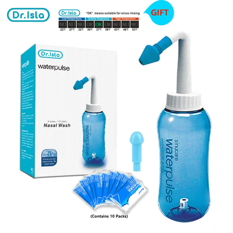 Dr.isla 330ML Nasal Irrigator Bottle Nasal Rinse Nose Cleaner