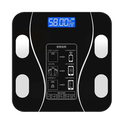 XING CHEN Smart Body Fat Scale Electronic Digital Weight Monitor