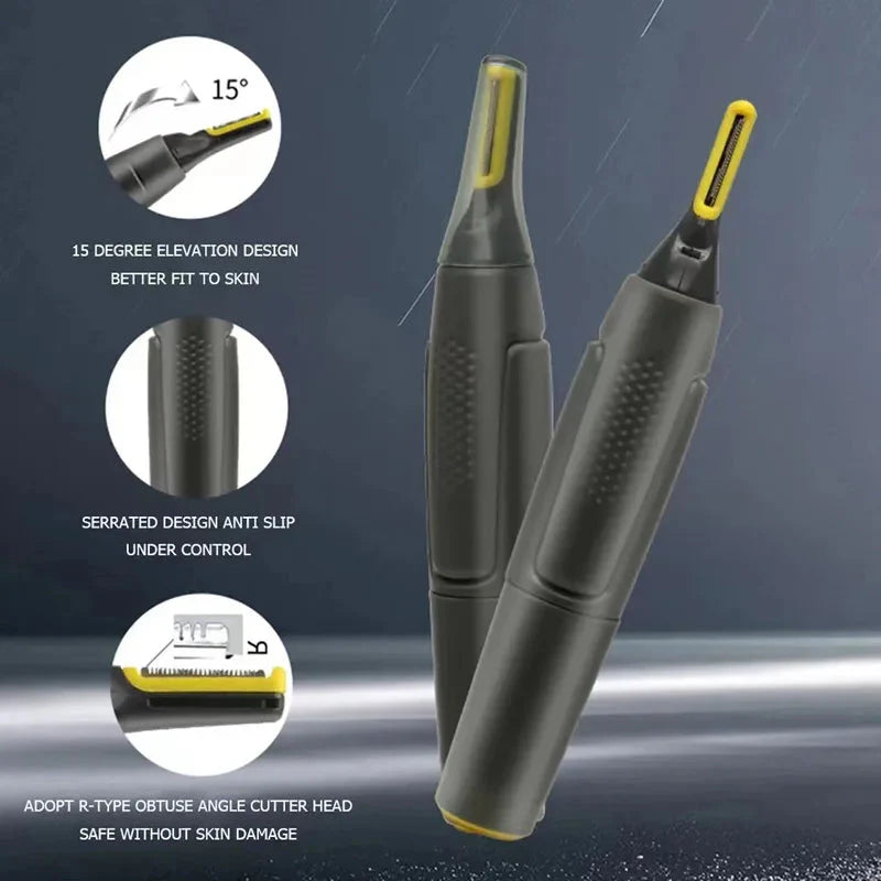 Electric Eyebrow Trimmer Washable Multifunction Facial Hair Razor