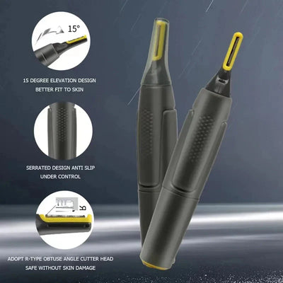 Electric Eyebrow Trimmer Washable Multifunction Facial Hair Razor