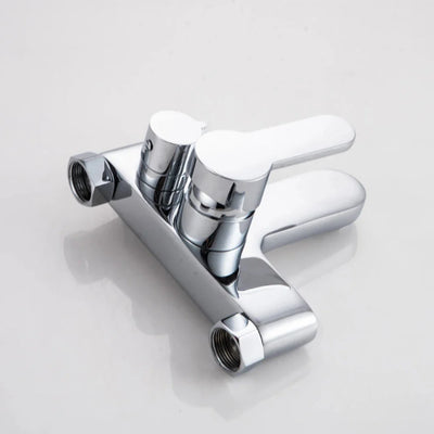 Triple Shower Faucet Decorative Covers Set For Bathroom Hot Cold Water