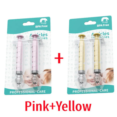 Baby Nasal Aspirator 10ML 20ML Soft Silicone Nose Cleaner Syringe